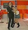 TV Host Gets Hair Stuck to Singer