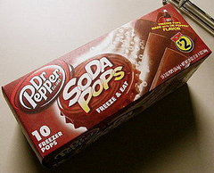 Taste Test: Dr Pepper Popsicles
