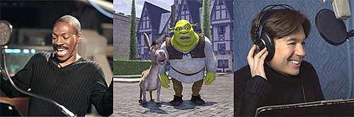 Mike Myers as Shrek/Eddie Murphy as Donkey (Shrek) Mike Myers as Shrek/Eddie Murphy as Donkey (Shrek)