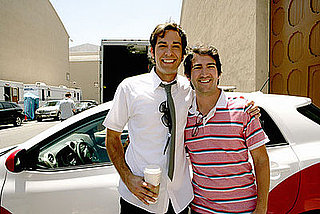 Set Visit to Chuck with Josh Schwartz and Zachary Levi at TCA Press Tour