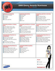 Print and Share Our Emmy Ballot! 