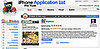 Website of the Day: iPhone Application List