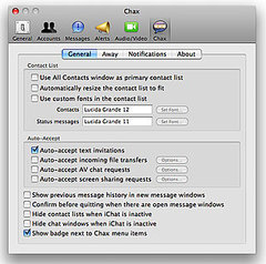 Geek Tip: Download Chax to Improve iChat Geek Tip: Download Chax to Improve iChat