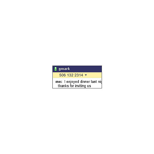 SMS in Chat SMS in Chat