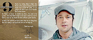 Brad Pitt and Ellen DeGeneres Get Nominated For a Webby