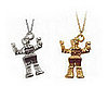 Robot Charm Necklace Is From Space and Beyond Collection By NYC's Pretty Little Things