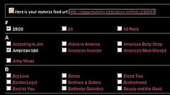 Mytv Helps You Create Your Own Personalized TV RSS Feed 