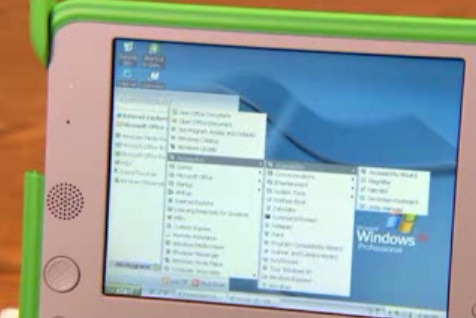 The OLPC XO Gets Equipped With Windows XP
