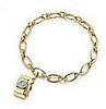 Tiffany & Co.'s Gold and Diamond Camera Charm Bracelet
