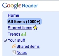 Geek Tip: Drag and Drop in Google Reader 