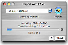 LAME is a Loss-Less MP3 Encoder and an Alternative to iTunes For CD Ripping