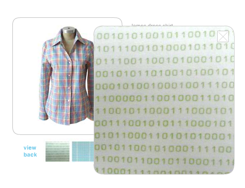 Binary Button-Down Has Me Doing the Math For Shipping + Tax 