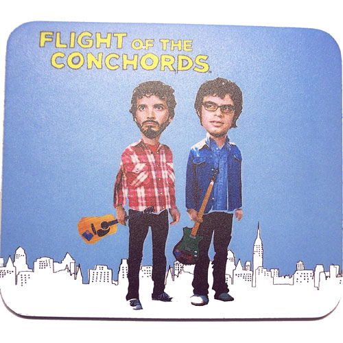 The Rad Flight of The Conchords Mouse Pad