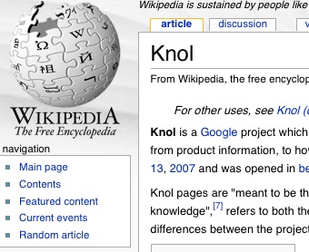 Google Launches Knol, a Wikipedia Competitor 