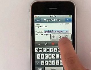 The MagicPad App Could Bring Cut and Paste to the iPhone