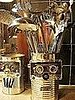 Danny Seo Recycles Old Cassette Tapes into Robot Utensil Holders