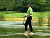 Tiger Woods Walks on Water in the Tiger Woods PGA Tour 08 Game