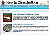 Website of the Day: How to Clean Stuff 