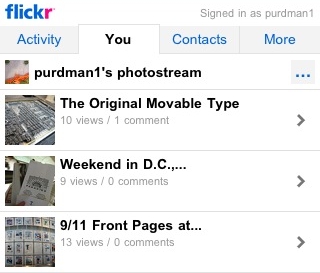 Flickr Gets Cell Phone Friendly