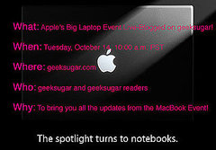 Catch All the Apple Action on geeksugar Tomorrow! Catch All the Apple Action on geeksugar Tomorrow!
