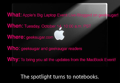 Catch All the Apple Action on geeksugar Tomorrow! 