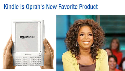 Does Oprah's Endorsement Make You Want a Kindle More? 
