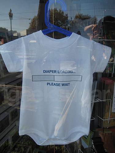 Diaper Loading Baby Onesie Is Too Cute For Words