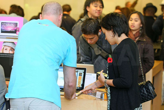 Lily Allen at Apple 