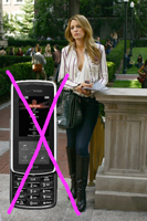 Serena Van Der Woodsen's Other New Cell Phone on Gossip Girl is the Samsung Flipshot