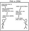 What's the Diff? JPEG and PNG Image Formats