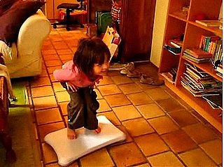 Capucine Plays Wii Fit Video