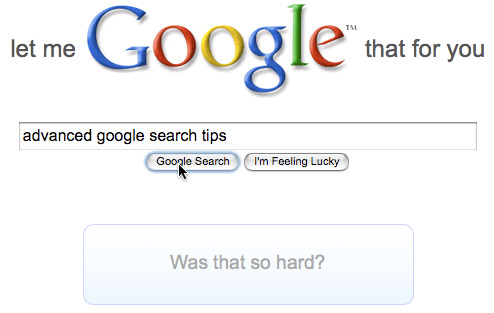Daily Tech: Let Me Google That For You Is Search in Slow-Mo