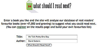 Website of the Day: What Should I Read Next? 