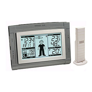 The Forecaster Clock Acts As Your Personal Weatherman 