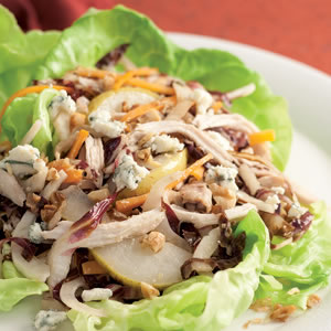 Warm Chicken, Radicchio, and Fennel Salad