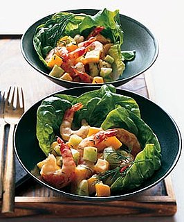 Monday's Leftovers: Shrimp, Cucumber, and Mango Salad