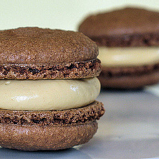 Yummy Link: Chocolate Macaroons With Caramel Cream