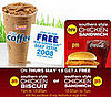 McDonald's to Give Away Eight Million Chicken Sandwiches, Dunkin' Donuts Gives Away Iced Coffee