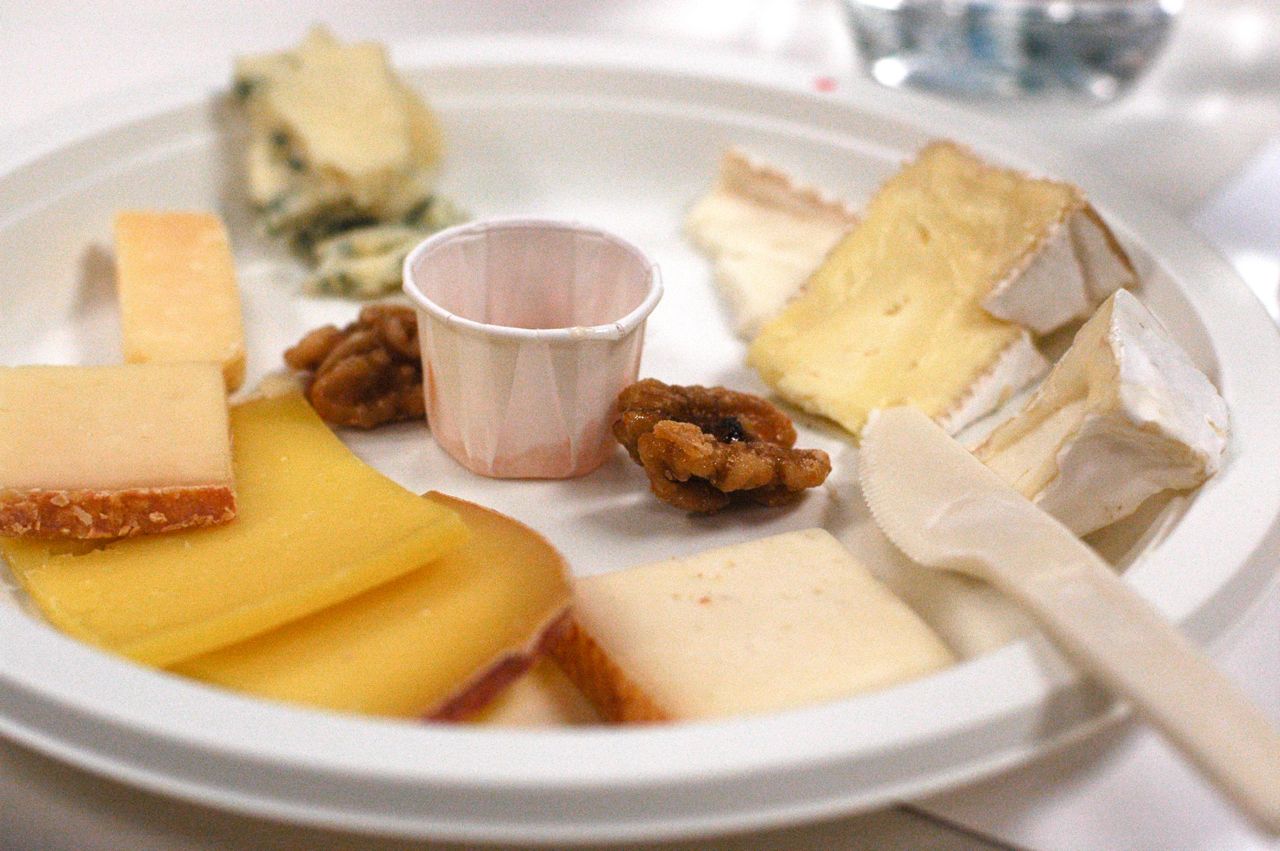 The cheese plate. The cheese plate.