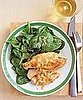 Monday's Leftovers: Sautéed Chicken with Spinach