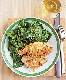 Monday's Leftovers: Sautéed Chicken with Spinach