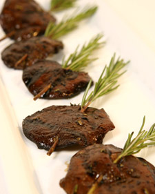 Grilled Shiitake Mushrooms Grilled Shiitake Mushrooms
