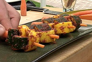 Edible Vegetable Skewers Edible Vegetable Skewers