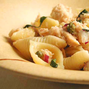 Shells With Tuscan Tuna