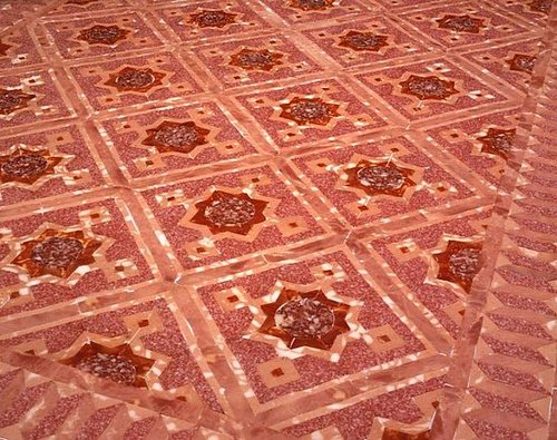 A Marble Floor Made of . . . Salami?