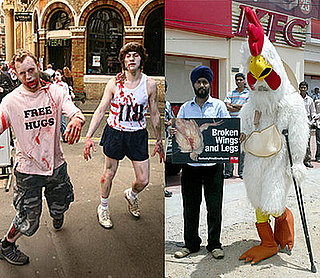 PETA Leads Zombie Protest Outside Manhattan KFC