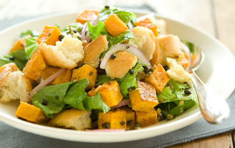 Fast & Easy Dinner: Butternut Squash Panzanella