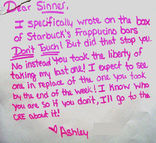 Passive-Agressive Notes Passive-Agressive Notes