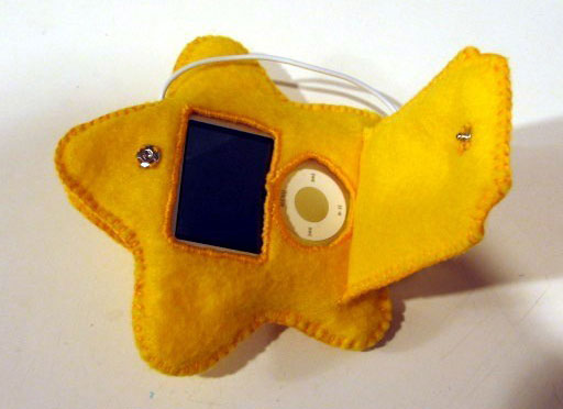 Super Mario Star iPod Cozy