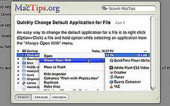 MacTips Widget - Now With New Features!